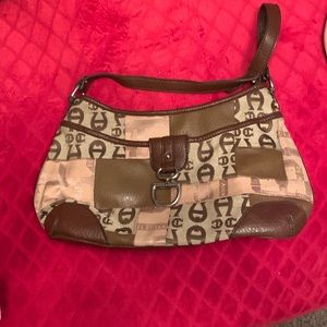 Etienne Aigner Handbag Purse Patchwork Colorblock Retro